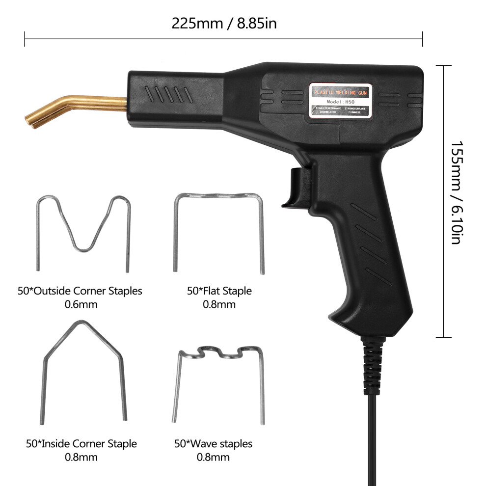 Plastic Welder Hot Stapler For Car Bumper Repair 610830896300