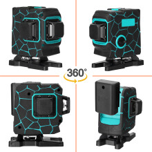 3D-Laserwaage 12 Linien Werkzeug Selbstnivellierend 3