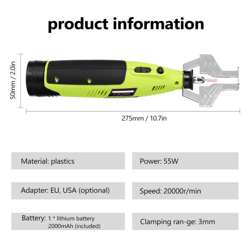 Portable Electric Chainsaw Grinder Lithium Battery 1