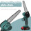 Portable Mini Electric Pruning Saw 21V 1200mAh for Tree Branches 4
