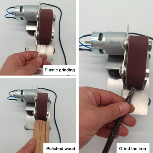 Multifunctional Low Noise Portable Mini Electric Belt Sander 1