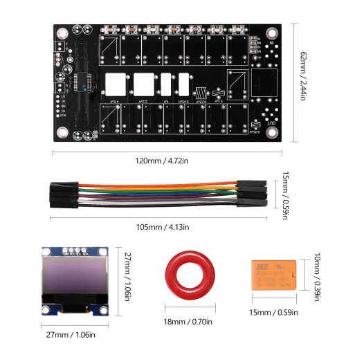 ATU-100 Auto-Antennentuner 1,8-50MHz OLED Firmware 2