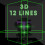 Multifunktions-Laserwaage mit 12 Linien, 3 Selbstnivellierung 1