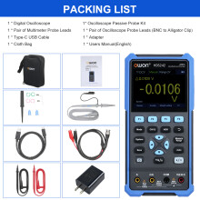OWON Oszilloskop Multimeter 2-in-1 40MHz 3,5 Zoll