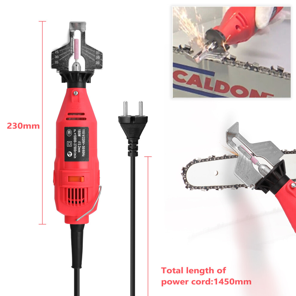 Handheld Mini Electric Grinding Tool Chainsaw Chains Grinder 610830895761