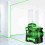 3D-Laserwaage 12 Linien selbstnivellierend vertikal/horizontal 3
