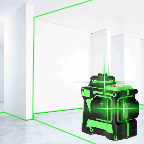 3D-Laserwaage 12 Linien selbstnivellierend vertikal/horizontal 2