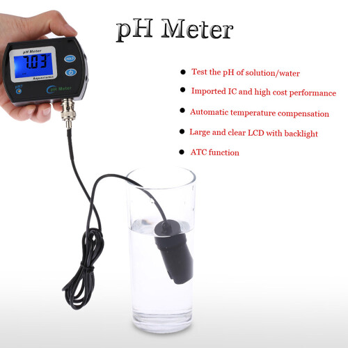 Mini-pH-Meter Wasserqualitätsmesser wasserdicht ATC 2