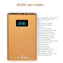 Tragbare Mini-Lithium-Batterie-Punktschweißmaschine OLED 20A 20s