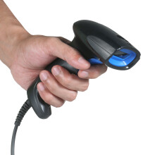 Handheld 1D Barcode Scanner USB mit Halterung