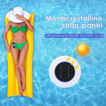Solar Pool Purifier Solar Ionizer Algae Inhibition Chlorine-Free