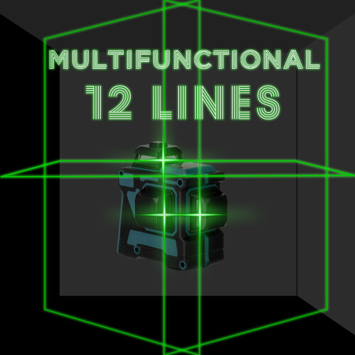 3D 12-Laser-Nivelliergerät selbstnivellierend 2