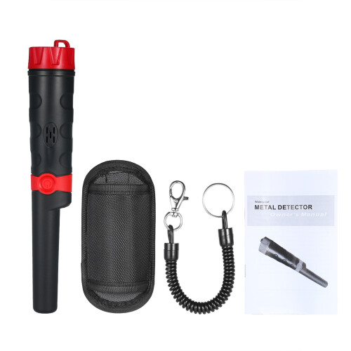 Handheld-Metalldetektor wasserdicht mit Gürtelhalfter 1