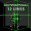 Selbstnivellierender 3D-Laser 12 Linien 1,5m mit Stativ 5