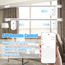 1x Tuya Smart Vorhangmotor BT APP Alexa T-/U-Schiene