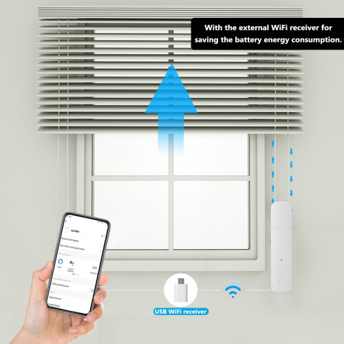 Tuya M515EGB Smart Curtain Motor APP/Alexa USB WiFi 2