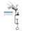 Universal Airbrush Holder Stand Two-Brush Clamp-on Rack 5
