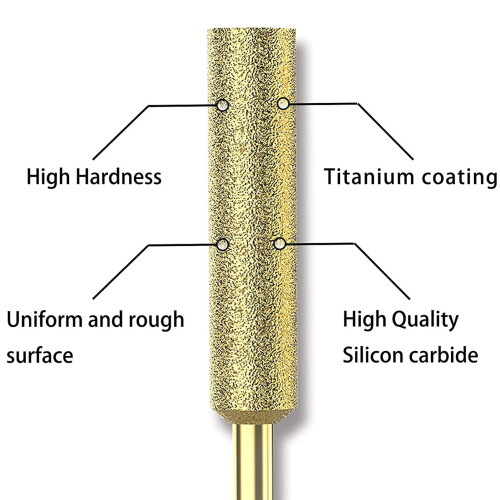 8x Titan-Plattierte Diamant-Kettensägen-Bits Hohe Härte 2