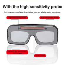 Automatische Lichtschweißbrille mit Blendschutz