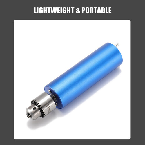 Mini-Elektrobohrer 0,3-4mm mit 145 Zubehörteilen EU-Stecker 2