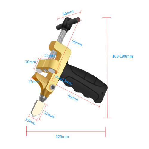2-in-1 tragischer Keramikfliesenschneider, Handgerät 1