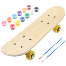 1 Set Diy Skateboard Deck, Graffiti Mit Pigmenten Und