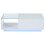 Modern White Lift-Up LED Coffee Table, High-Gloss 9