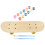 1 Set Diy Skateboard Deck, Graffiti Mit Pigmenten Und 4