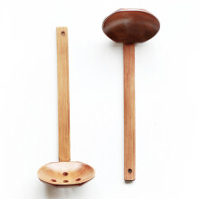 Wooden Long Handle Heat Resistant Cooking Spoon For Kitchen Use