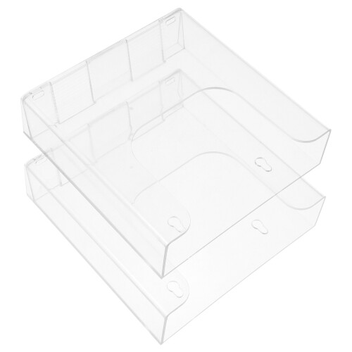 2 Innereinlage Form Clip Brosche Wandhängende Displaybox