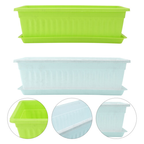 2 Ensembles De Récipients Pour Culture À En Plastique 1