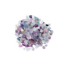 2 Sets 500g 5-7mm Natural Crystal Fluorite Aquarium Stones