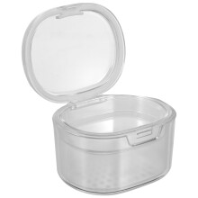 Para Dente Falso Estojo Dentadura Portátil