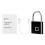 Smart Fingerprint Padlock 20 Users IP56 Rechargeable 1