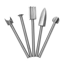 5x HSS Holzfräser-Set für DIY-Schnitzarbeiten