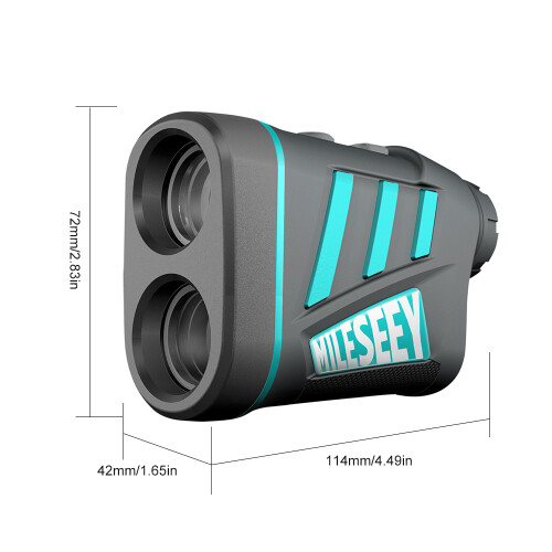 MiLESEEY 600m Laser-Entfernungsmesser 6X Monokular