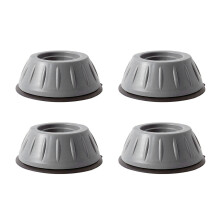 4 Stück Anti-Vibrations-Pads für Waschmaschine Gummi-Fuß