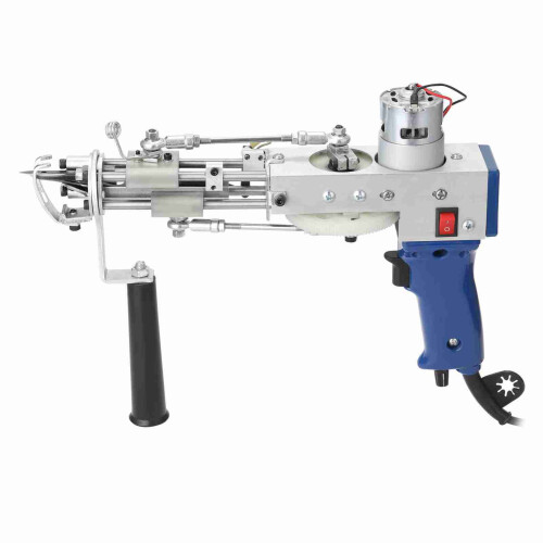 Elektrische Teppich-Tuftiermaschine mit Flockgerät 1
