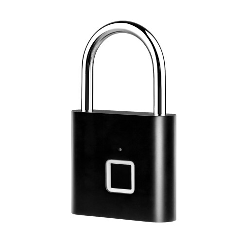 Smart Fingerprint Padlock 20 Users IP56 Rechargeable 1