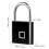 Smart Fingerprint Padlock 20 Users IP56 Rechargeable 5