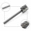 10 Stk Hartmetall-Fräser 1/8'' Schaft für Fräsen 3
