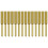 Diamond Chainsaw Sharpener Titanium Plated Burr Stone 12 Pcs 3/16" 2