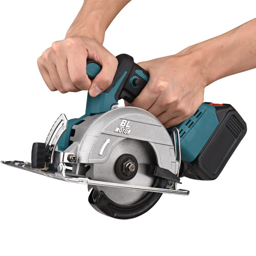 Akku-Kreissäge 21V 5 Zoll 5300U/min 2 Akkus 1