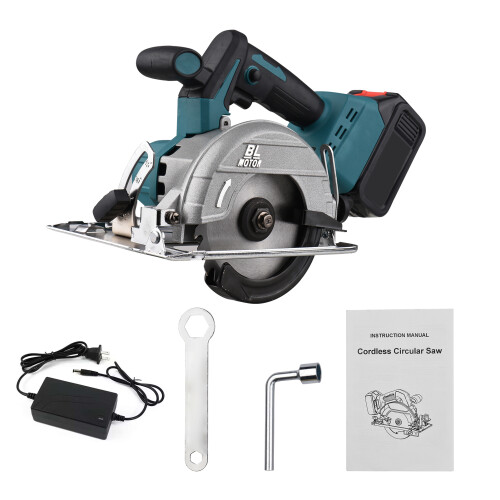 Akku-Kreissäge 21V 5 Zoll 5300U/min 2 Akkus 2