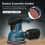 300W Handheld Eccentric Sander 5 Inch 125mm 6 Speeds Dust Box 4