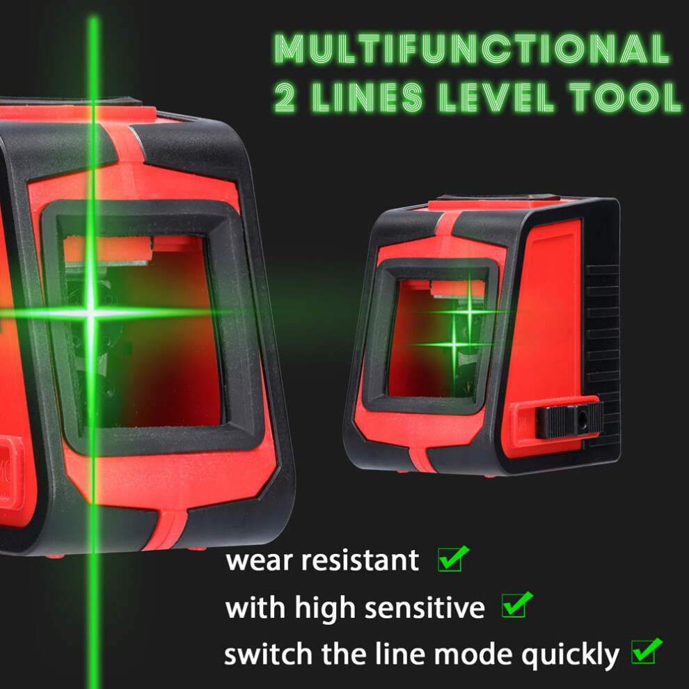 Kkmoon 2-Line Laser Level With Sound Alarm Function 610830855062
