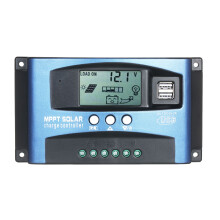 MPPT Solarladeregler LCD Dual USB 12V/24V Auto