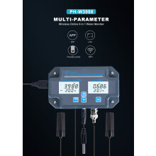 Wifi Water Quality Tester 6-in-1 PH/EC/TDS/Salt/SG/Temperature App
