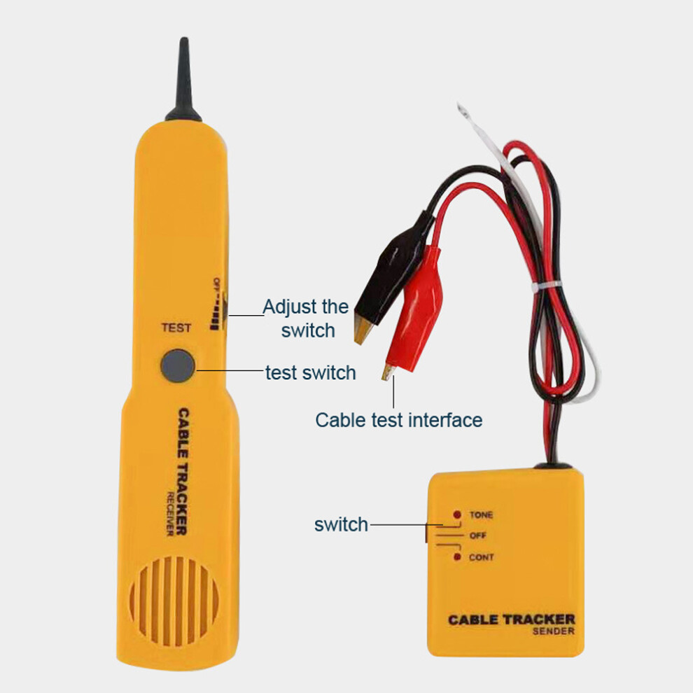 Multifunctional Network Phone Line Tracker Sensor Receiver Wire Finder 610830852955