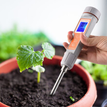 3-in-1-Bodentester EC/TDS/Temperatur mit Hintergrundbeleuchtung